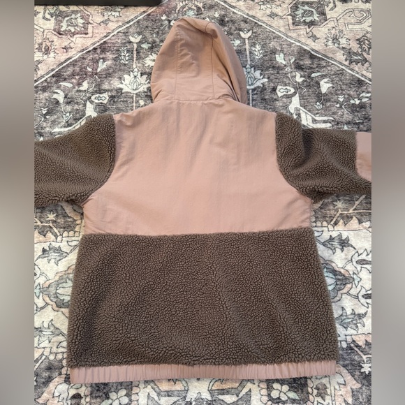 Patagonia Shelled Retro-X Blush Fleece Hooded Pullover Size L - Picture 5 of 11